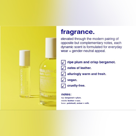 (MALIN+GOETZ) Rollerball dark rum perfume oil, 9ml/0.30fl oz - Picture 11 of 13